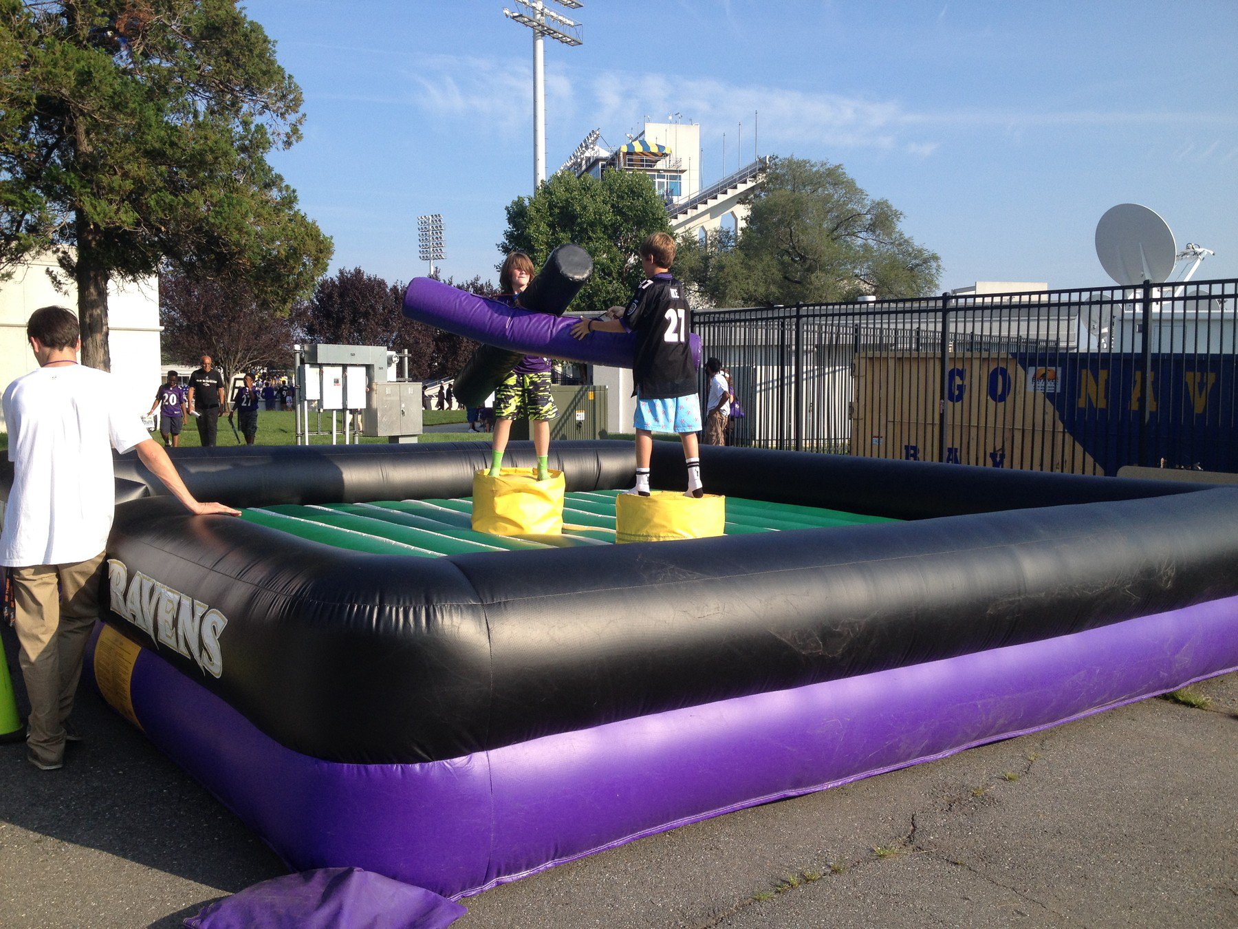 Baltimore Ravens Enjoy Practice in Annapolis - What's Up? Media