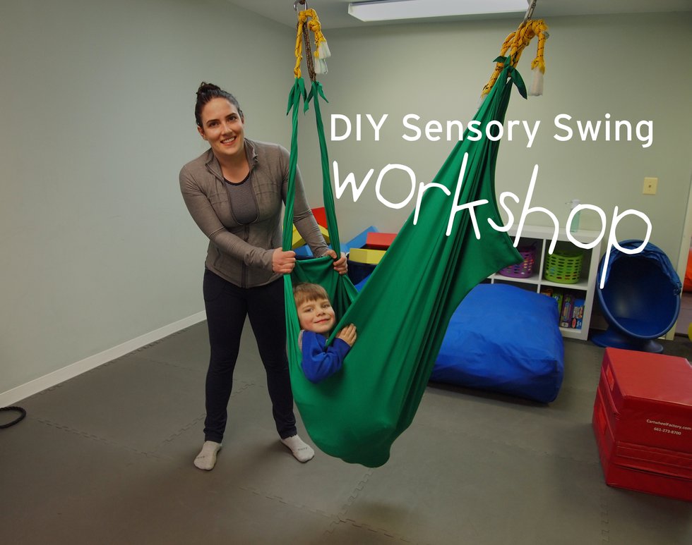 diy sensory hammock