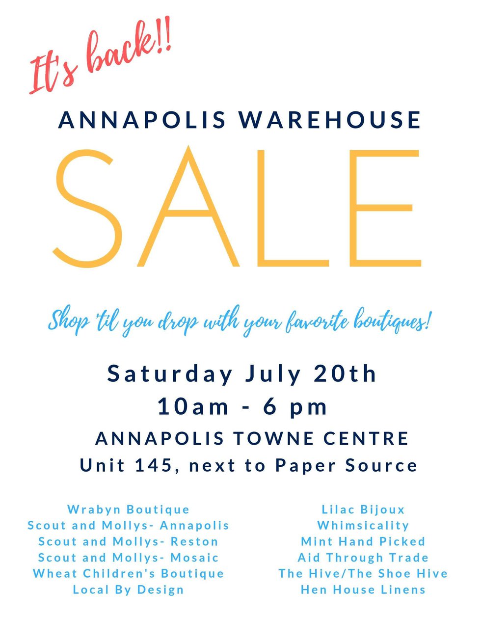  Annapolis Warehouse Sale-General.jpg