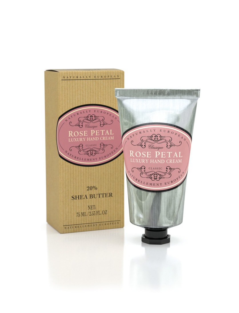 Naturally European Luxury Hand Cream (Rose Petal) by The Somerset Toiletry Company