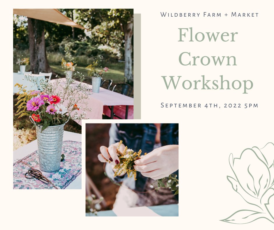 Flower Crown Workshop 2022 FB