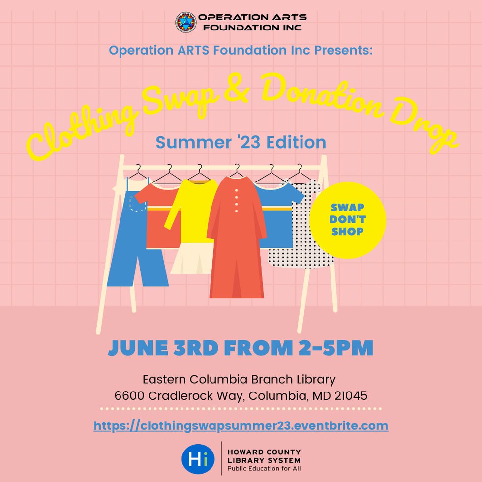 Clothing Swap and Donation Drop Summer Edition - 1