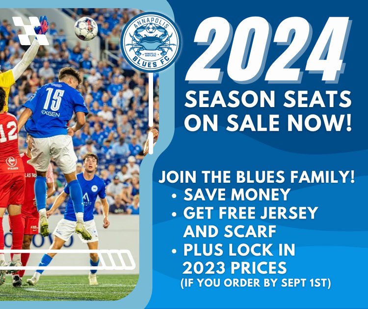 Annapolis Blues 2024 Season Seats Are On Sale Now! - What's Up? Media