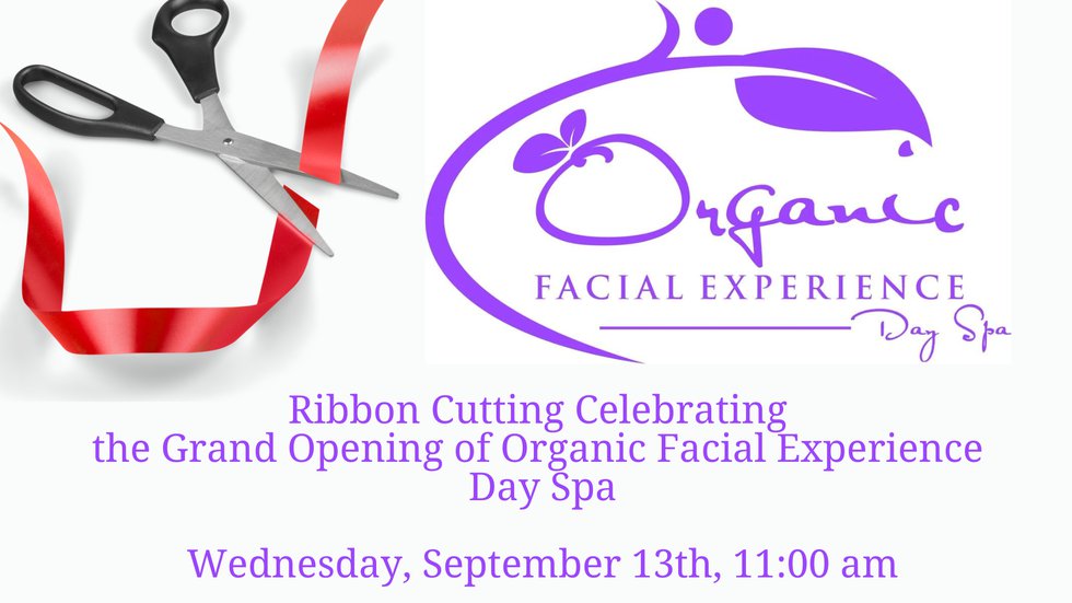 Ribbon Cuttings - Organic Facial Experience