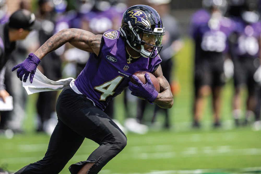 Ravens' first-round draft pick Zay Flowers