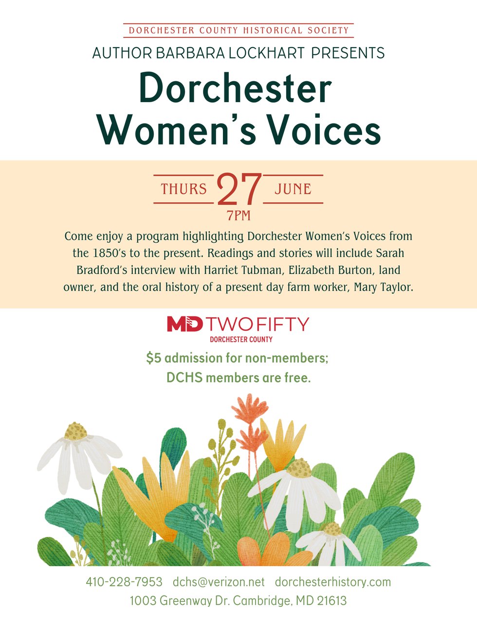 Dorchester Women Presentation - 1