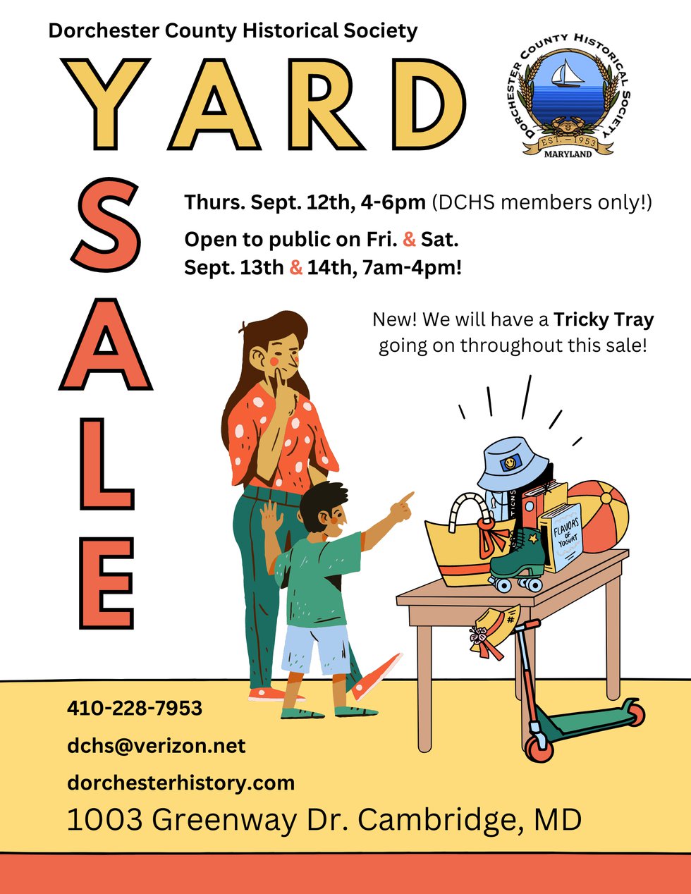 DCHS Yard Sale - 1